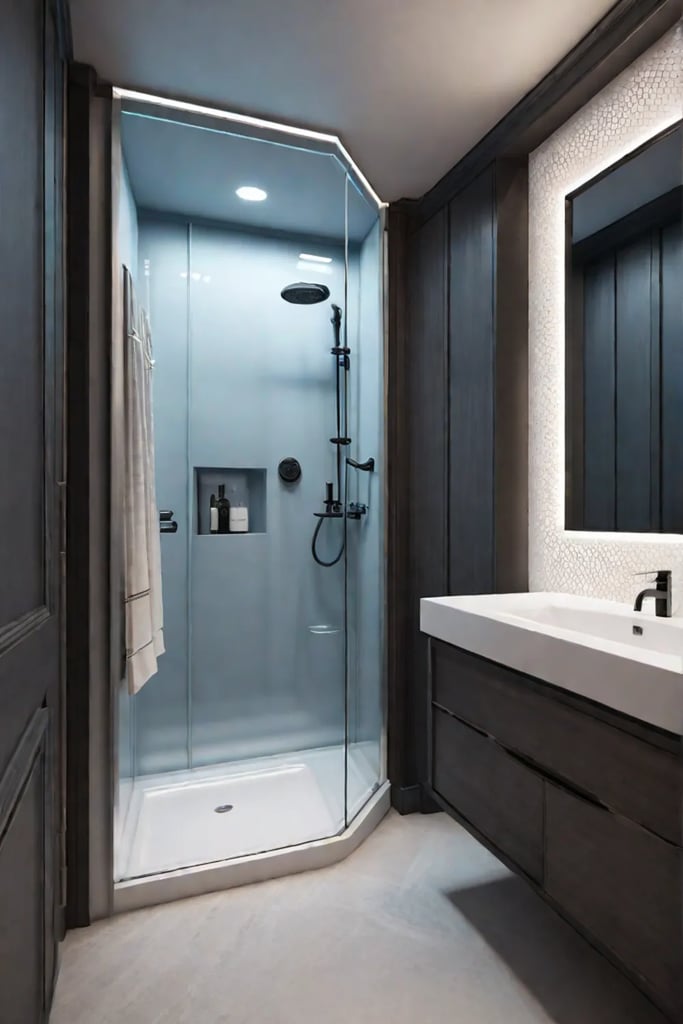 Improving flow and feel with strategic bathroom layout