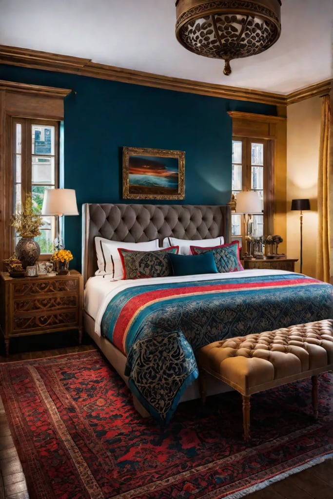 Abundant space mix of patterns