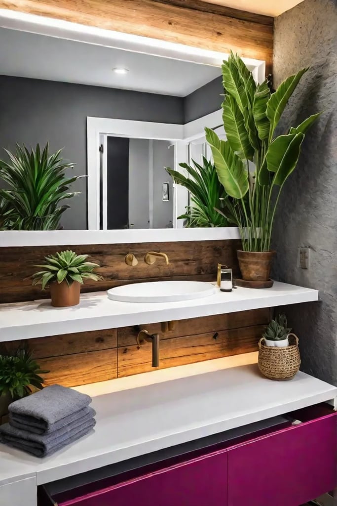 Add personality to your bathroom with a DIY vanity makeover