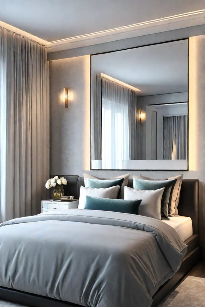 Adding depth and style with a mirror gallery wall