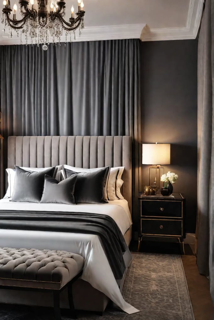 Luxurious Mushroom Bedroom