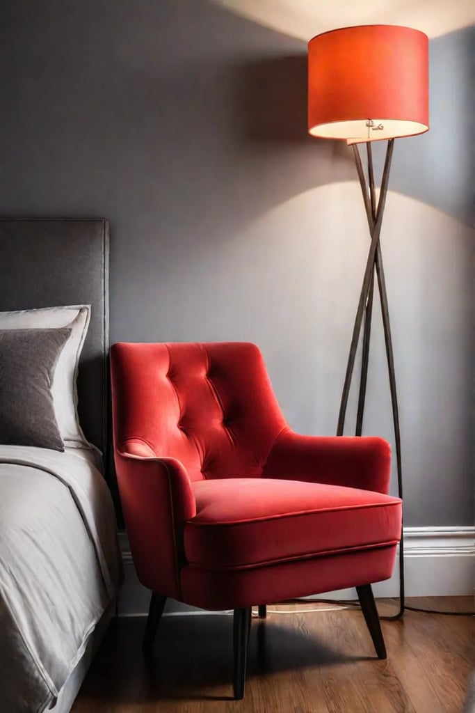 MushroomColored Reading Nook