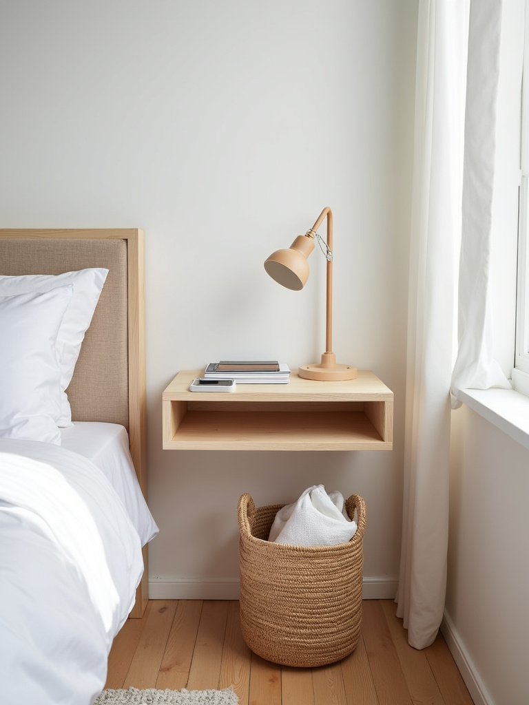 Stylish and Functional Nightstand Ideas for Small Apartment Bedrooms