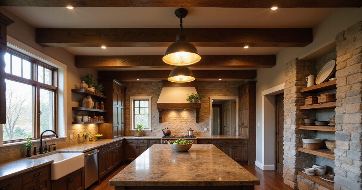 19 Rustic Kitchen Ideas That Create the Ultimate Entertainment Hub