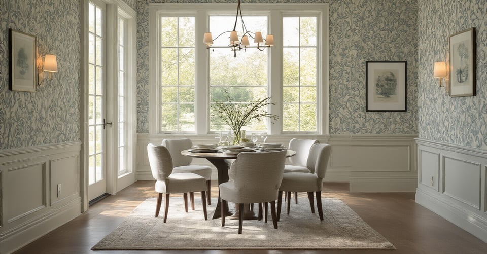 21 Dining Room Wallpaper Ideas That Work for Real Life