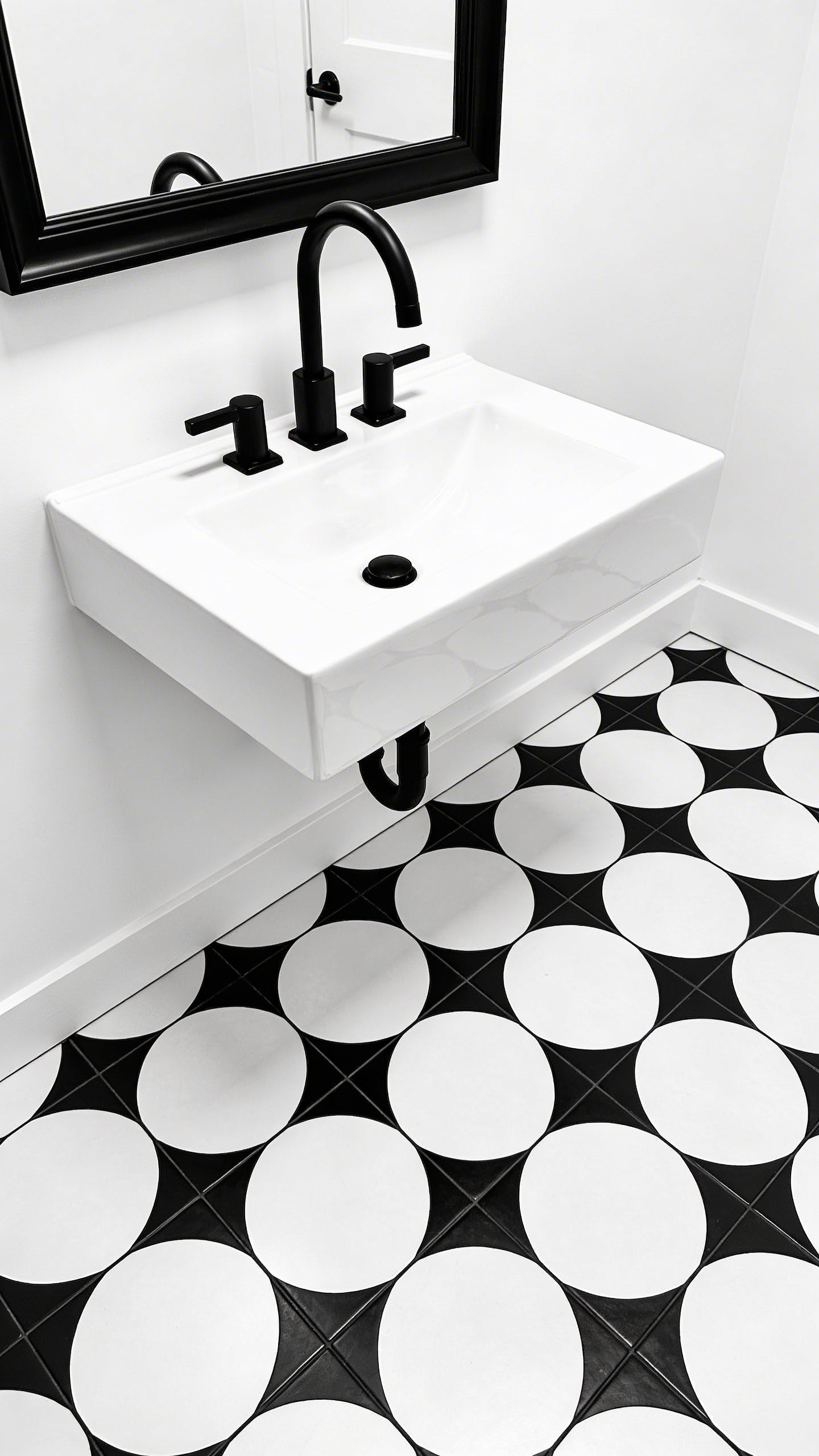 A statement floor tile is the single surface with the most design impact per square foot in modern bathroom decoration — and one of the best investments at resale.
