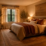 The full layered effect of seventeen cozy bedroom decorations working in harmony — warm lighting, rich textiles, natural materials, and personal touches — creates a bedroom that functions as a genuine restorative retreat.