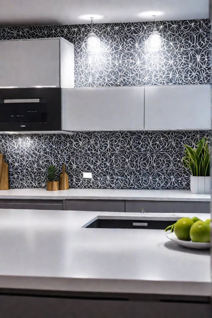 Backsplash installation kitchen renovation durable design