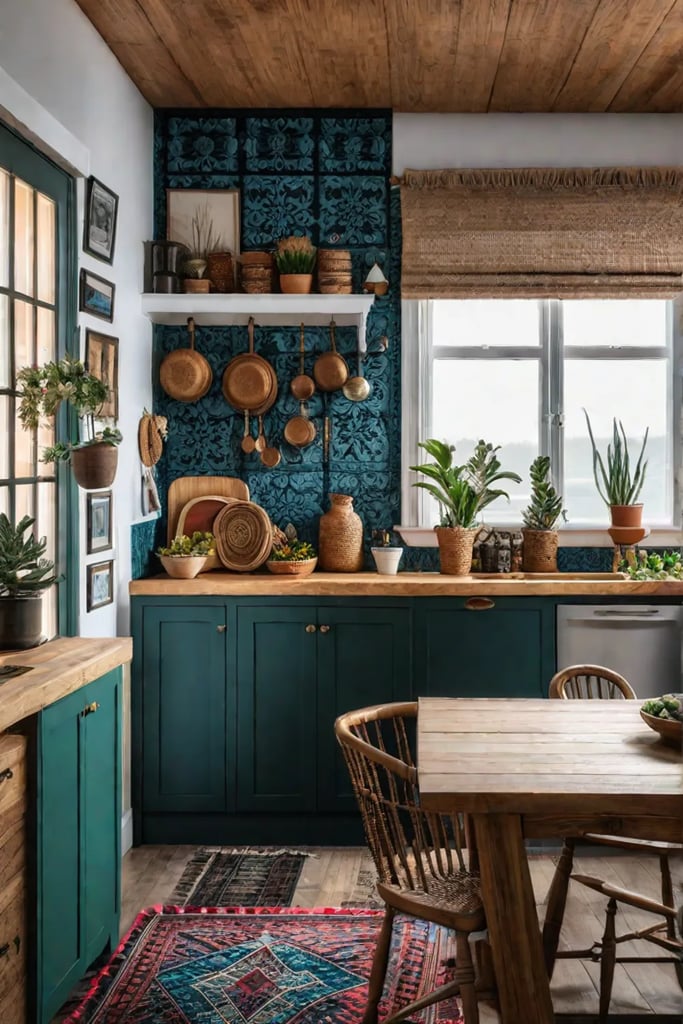 Bohemian Kitchen Style