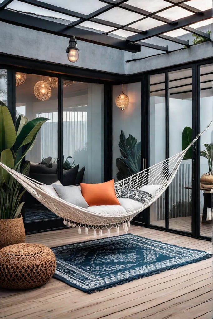 Bohemian porch style