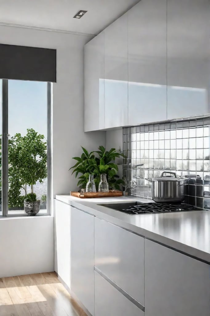 Bright and Spacious Tiny Kitchen