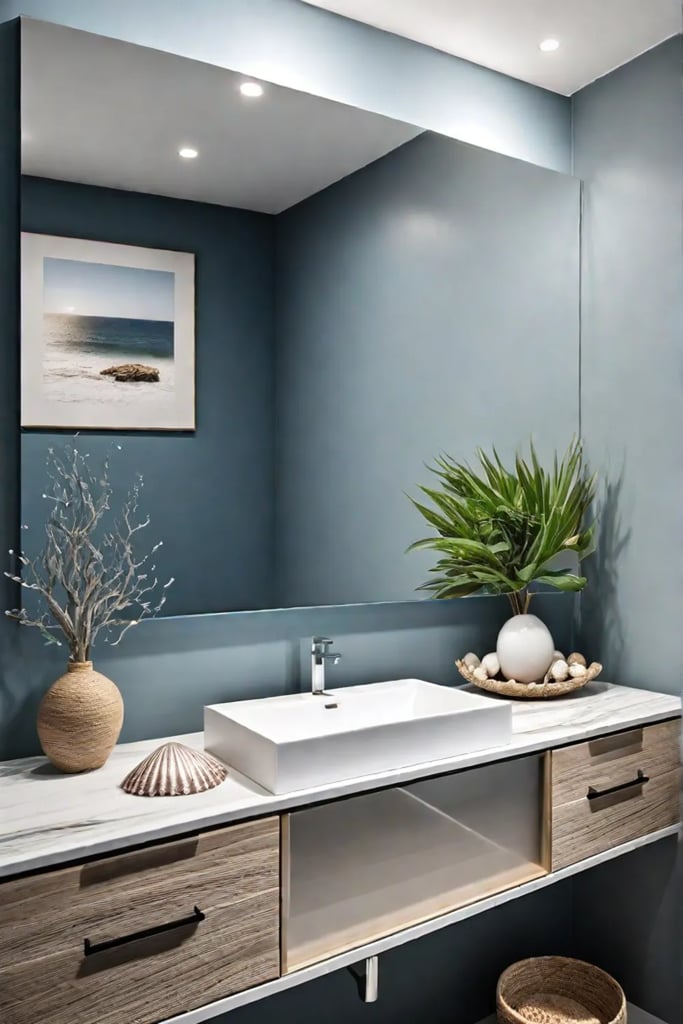 Bright and airy bathroom design