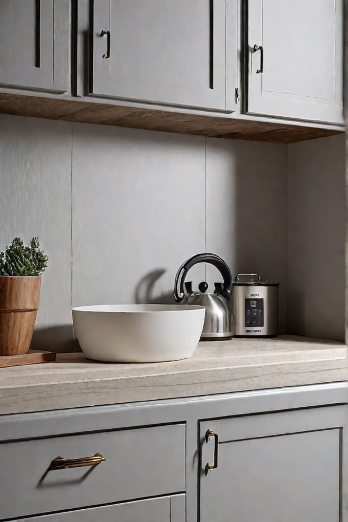 Cabinet preparation for painting