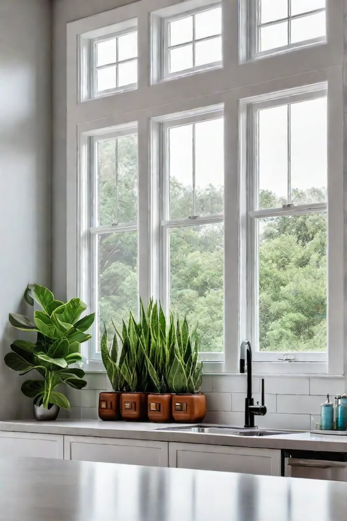 Combining natural light and CFL bulbs for kitchen illumination