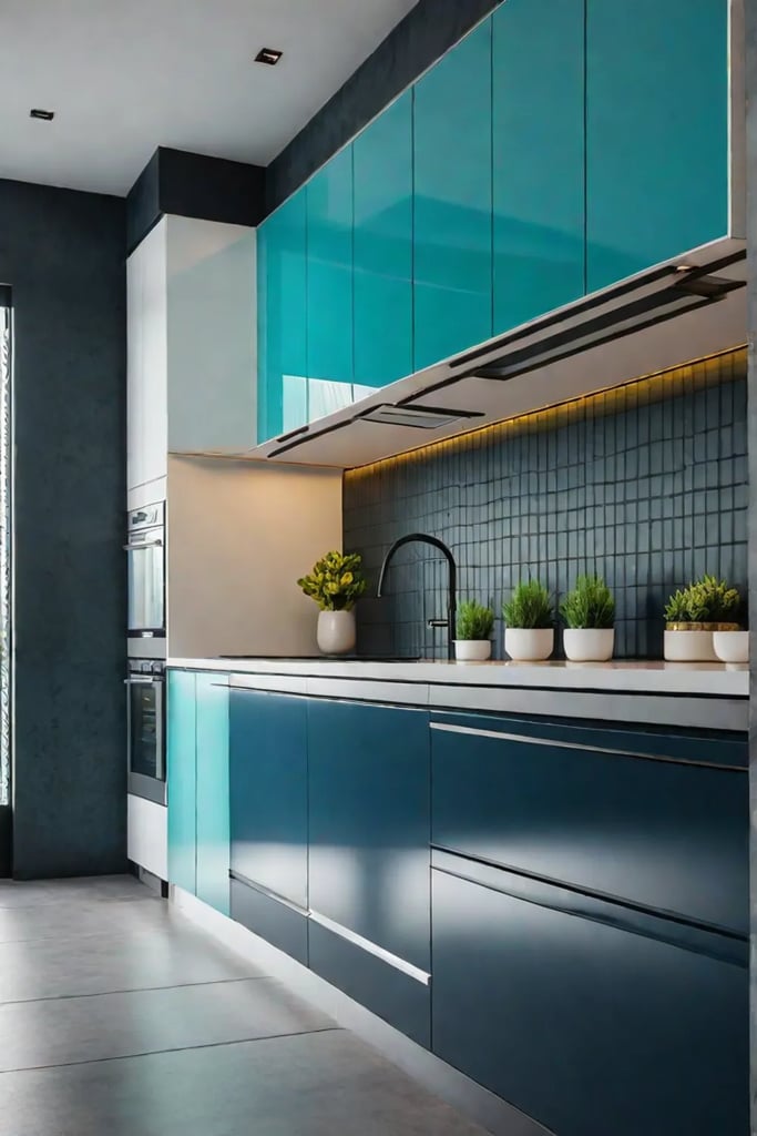 Creative paint techniques for kitchen walls