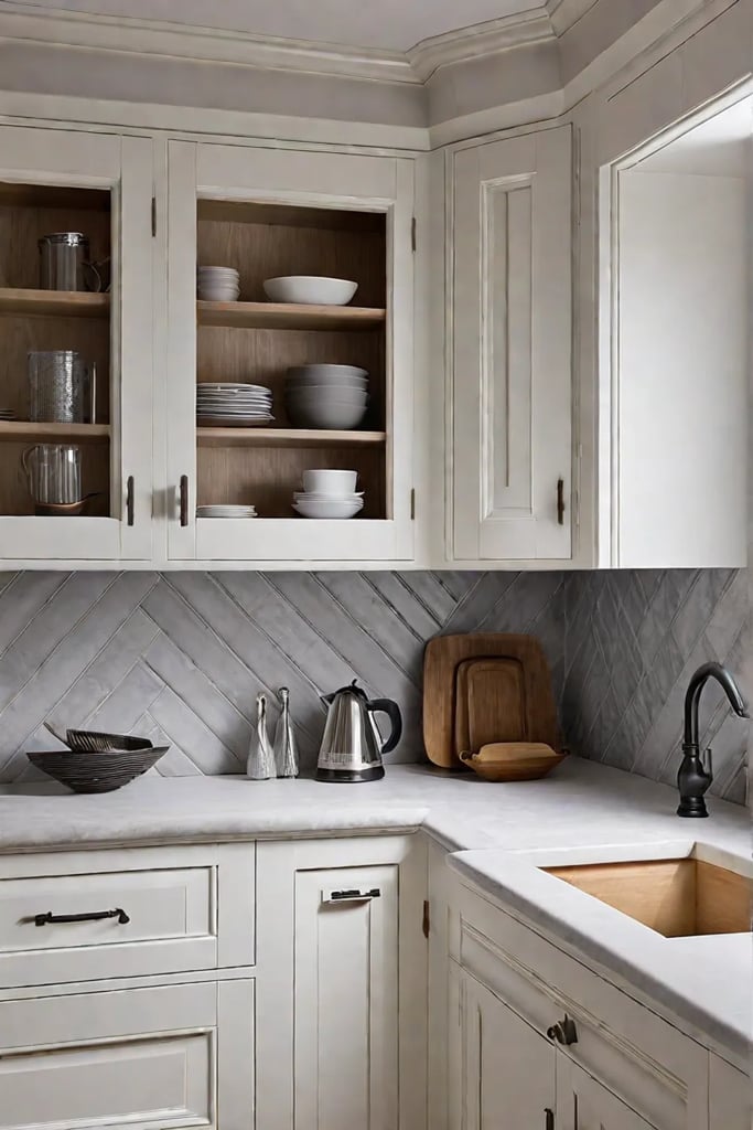 DIY cabinet painting project