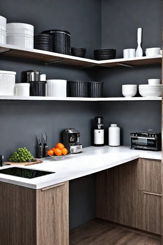 DIY kitchen cabinet refacing project workspace