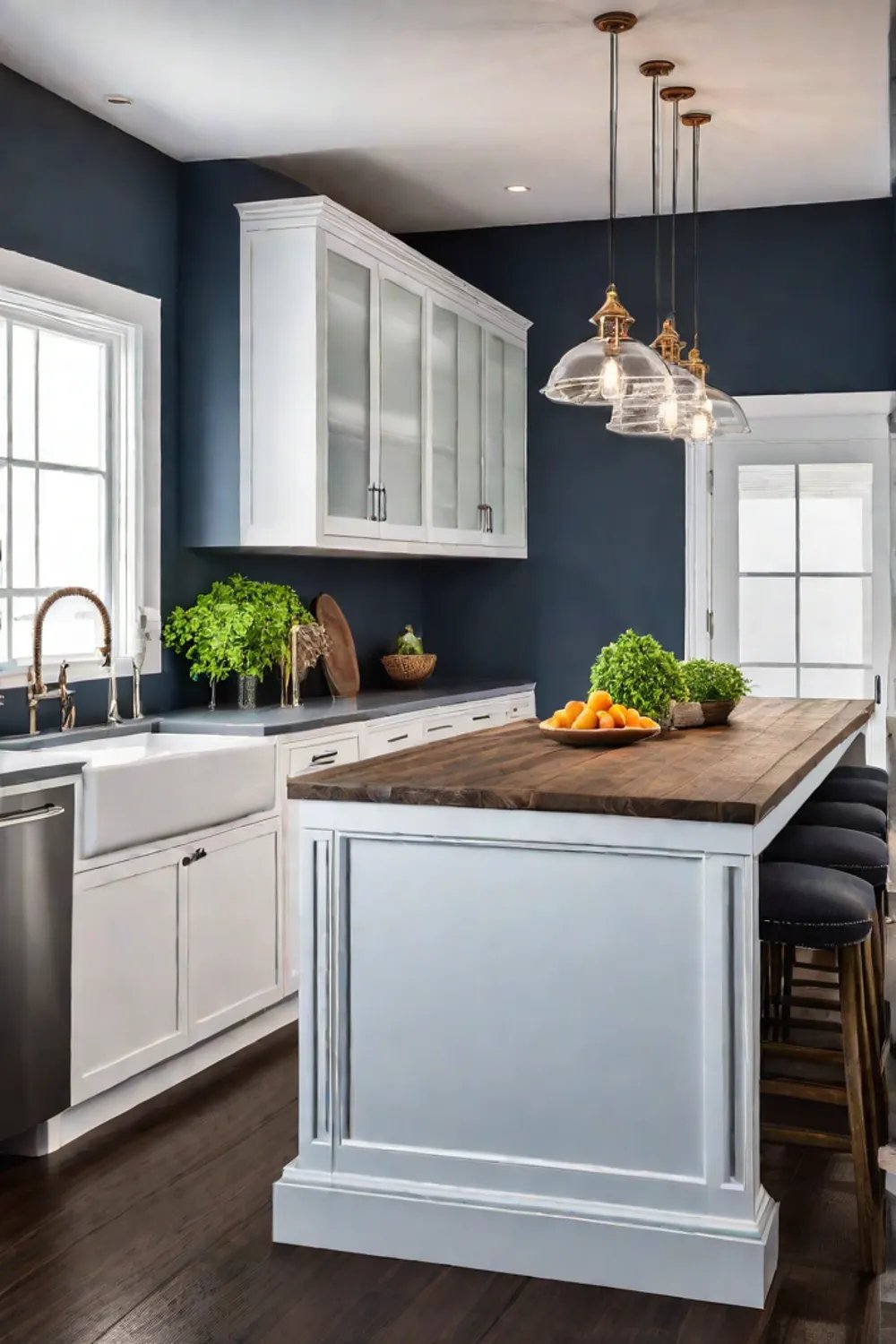 Durable materials practical farmhouse style