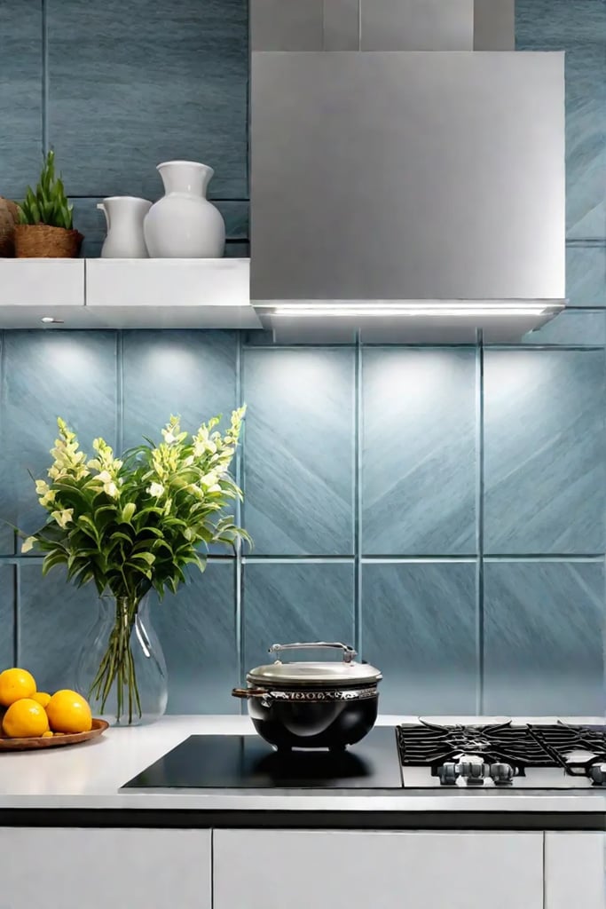 Geometric Backsplash