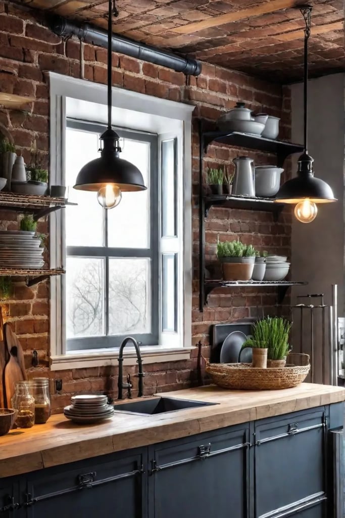 Industrial Kitchen Decor