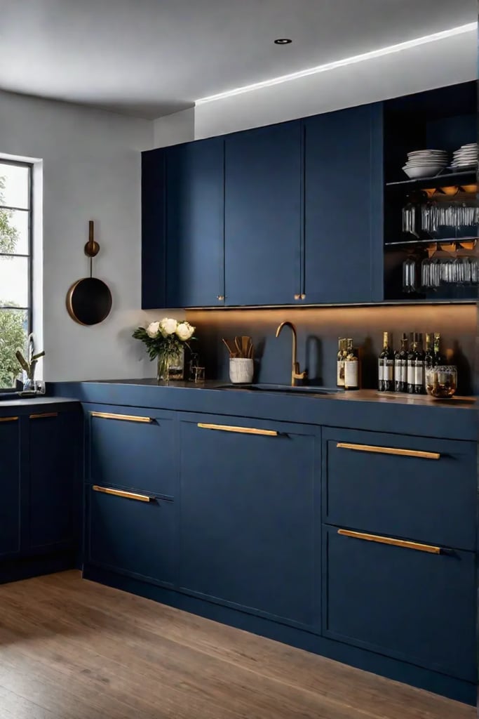 Kitchen cabinet hardware update