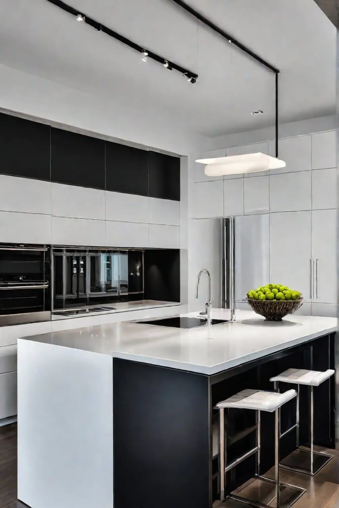 Kitchen island focal point