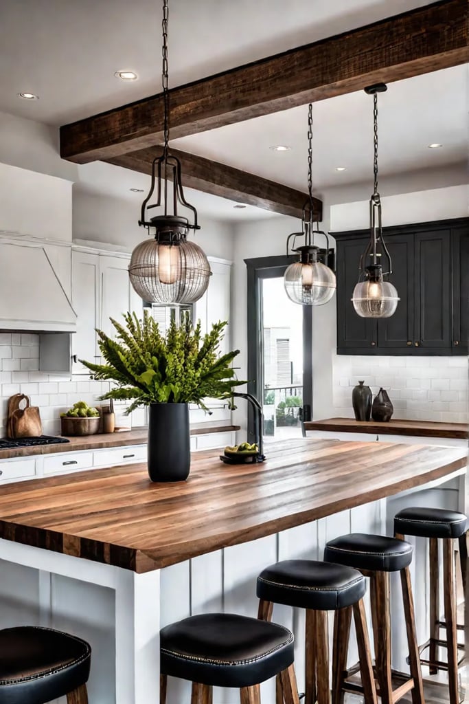 Lanternstyle pendant lights intimate atmosphere