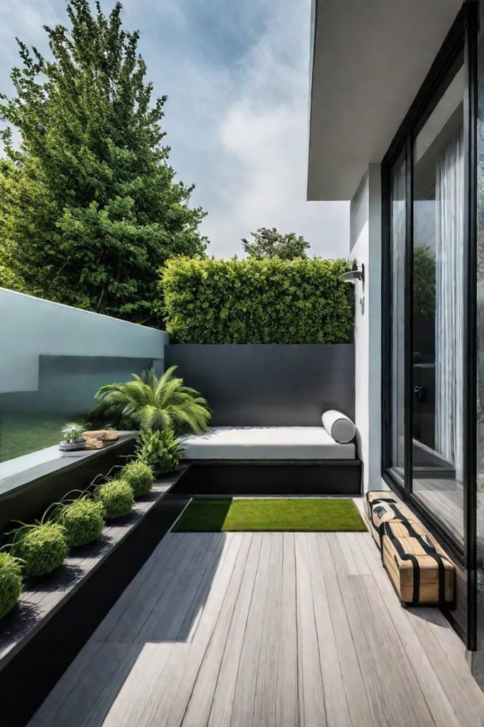 Maintaining a clutterfree porch