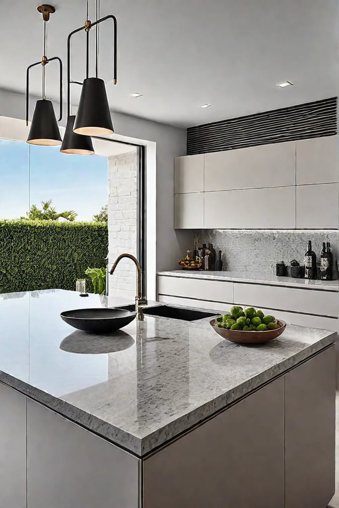 Modern kitchen design functional aesthetics