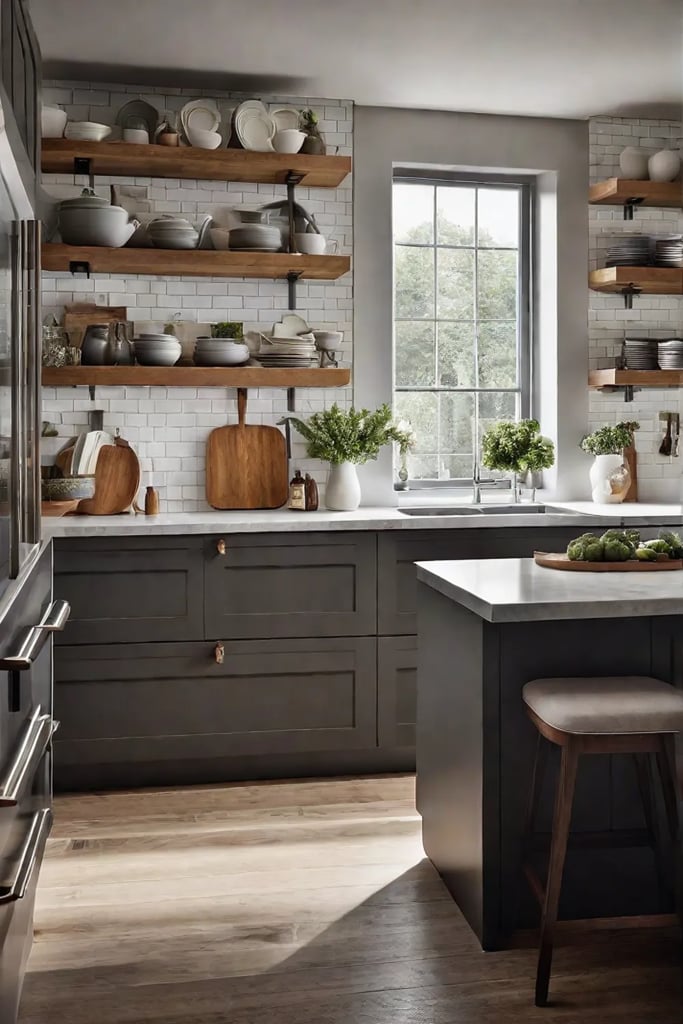 Personalized kitchen inviting ambiance decorative displays