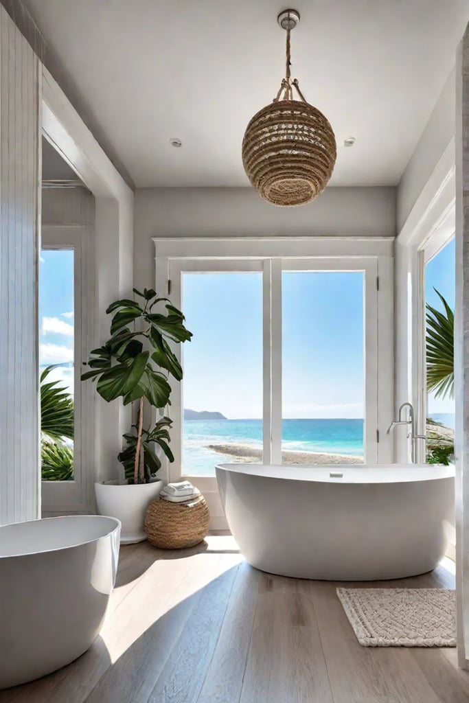 Relaxing bathroom retreat
