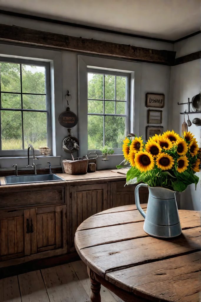 Rustic Kitchen Scene