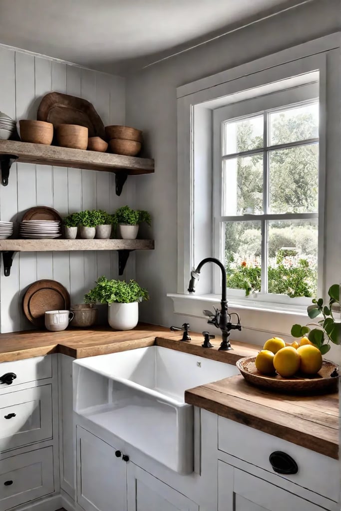 Rustic kitchen with reclaimed wood