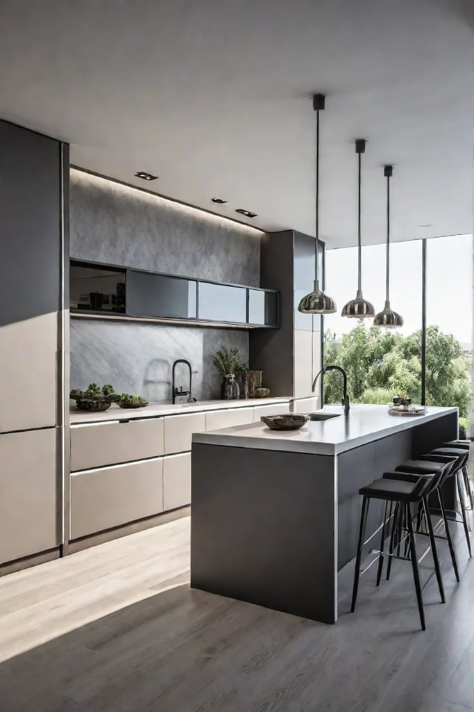 Sleek LED lighting fixtures combining style and environmental consciousness