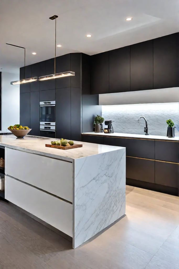 Spacesaving kitchen contemporary kitchen