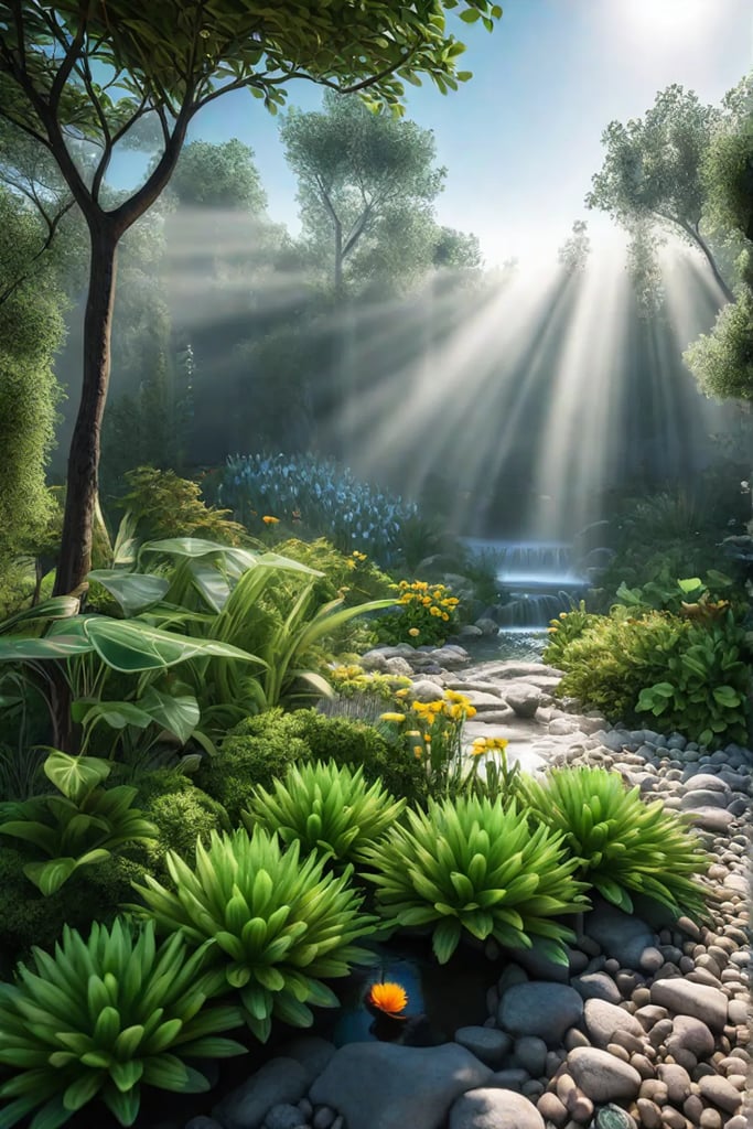 Sustainable garden ecosystem