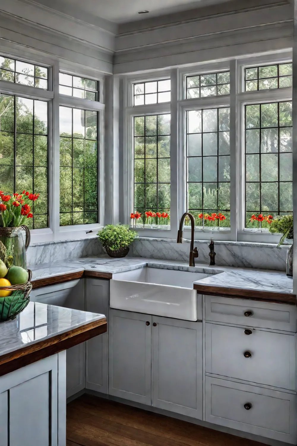 glass kitchen cabinets