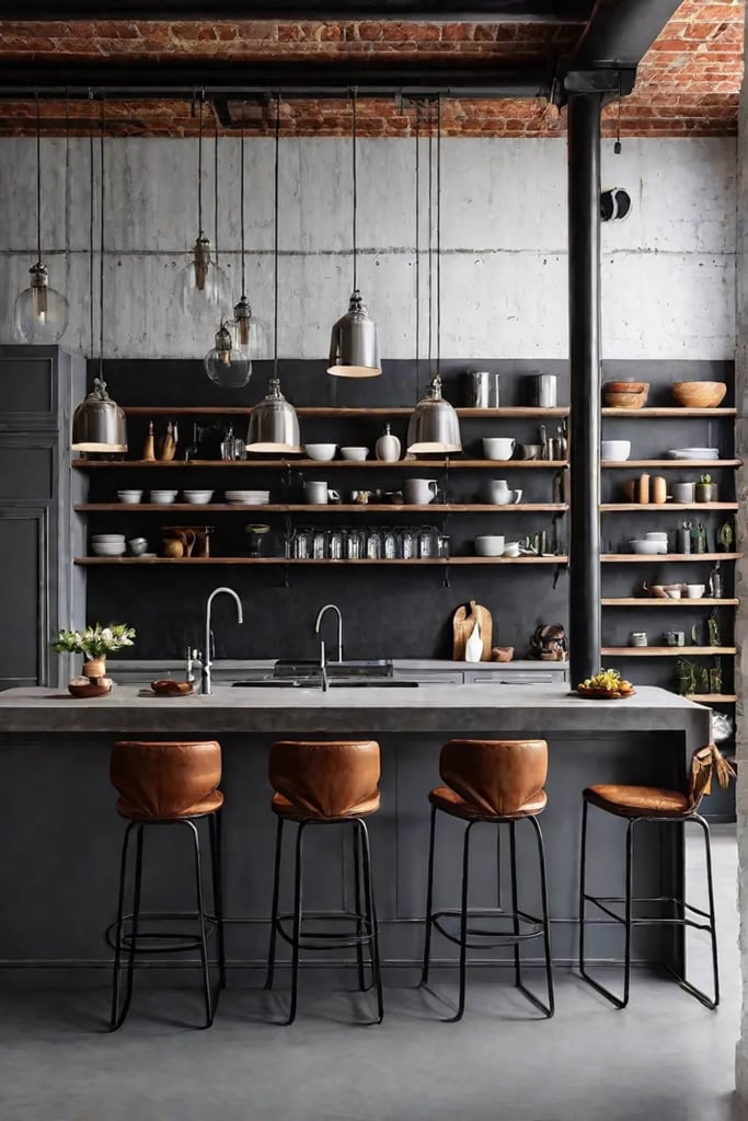 metal kitchen cabinets