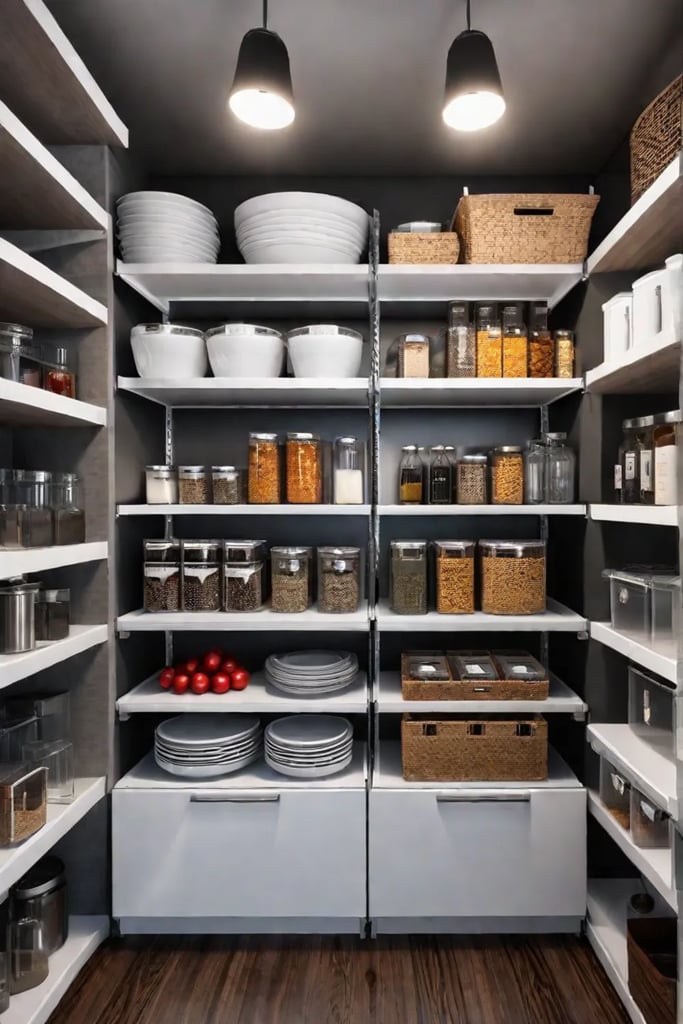 organized pantry easy access storage effortless identification