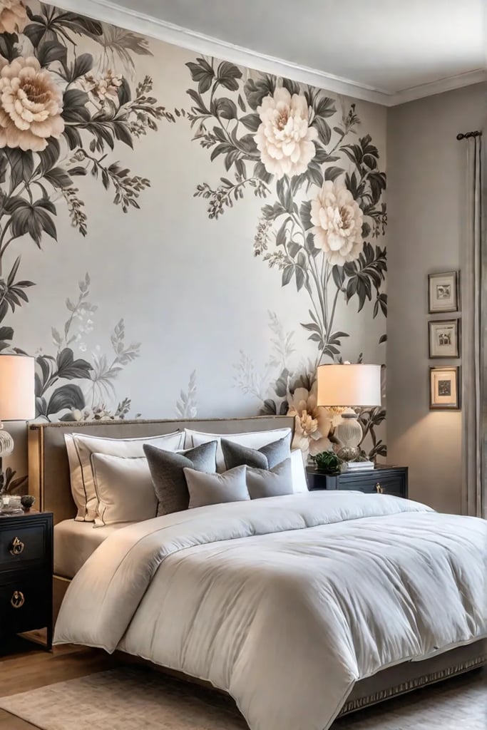 Balancing wallpaper and room size