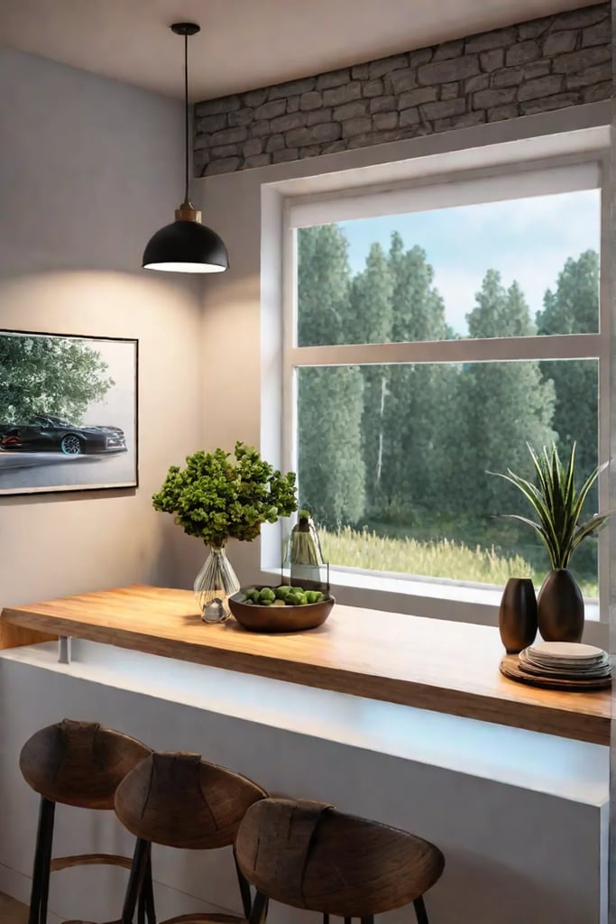 Bright and airy cottage kitchen with clever storage solutions