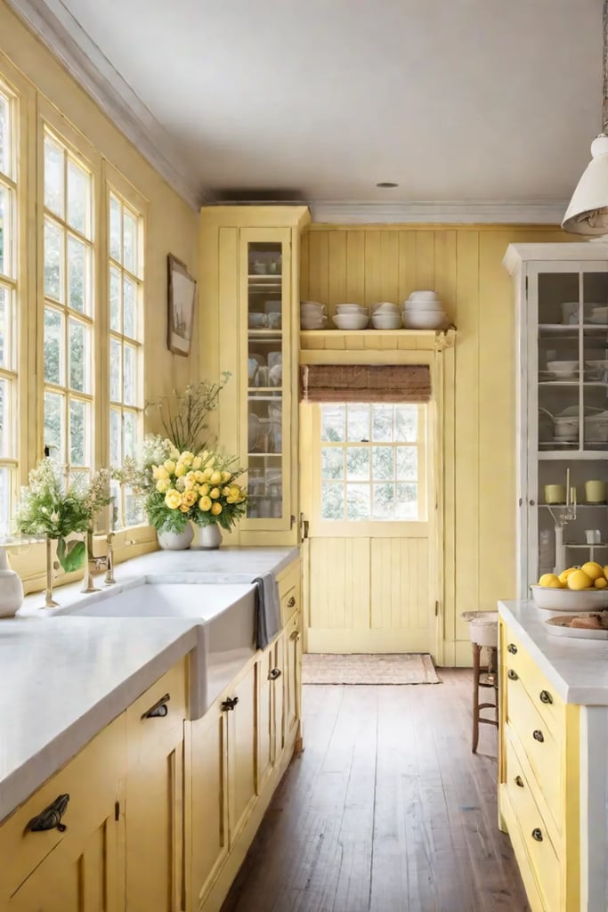Cottage kitchen with Dutch door