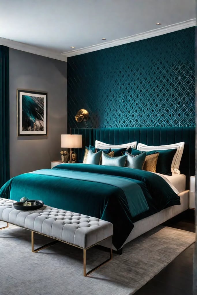 Modern bedroom decor