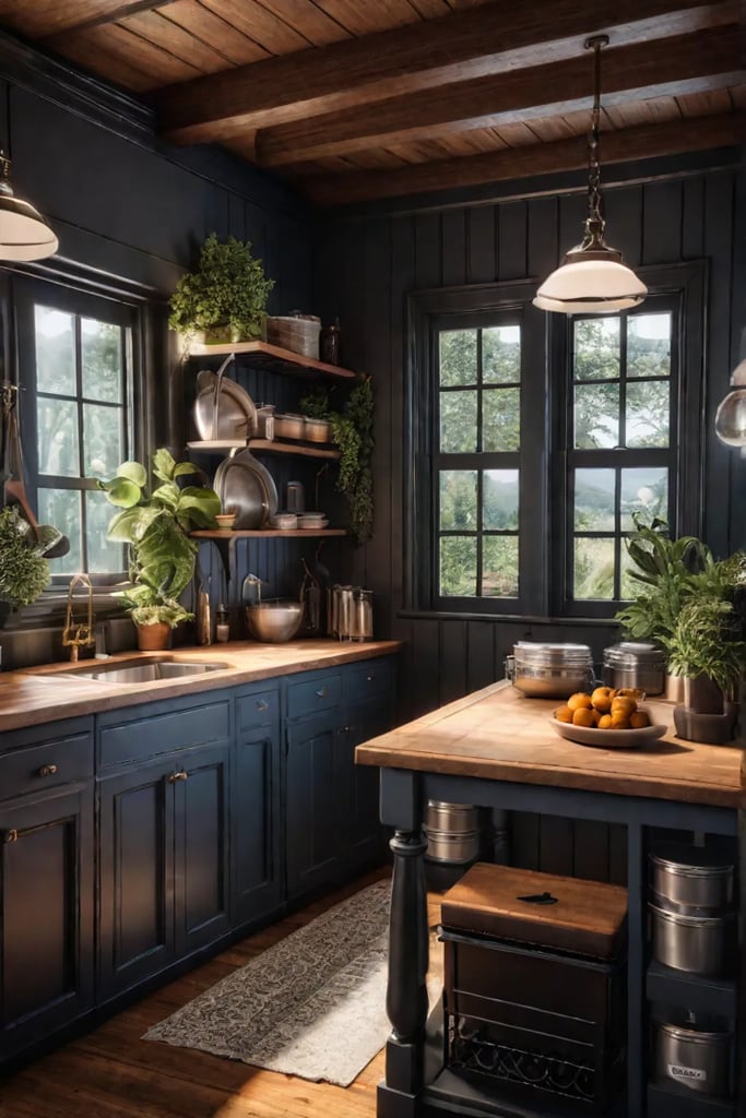 Organizing tips for a zerowaste cottage kitchen