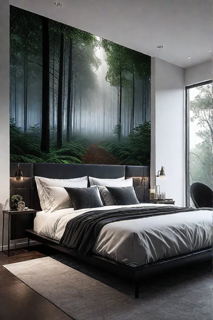 Wallpaper murals for bedroom