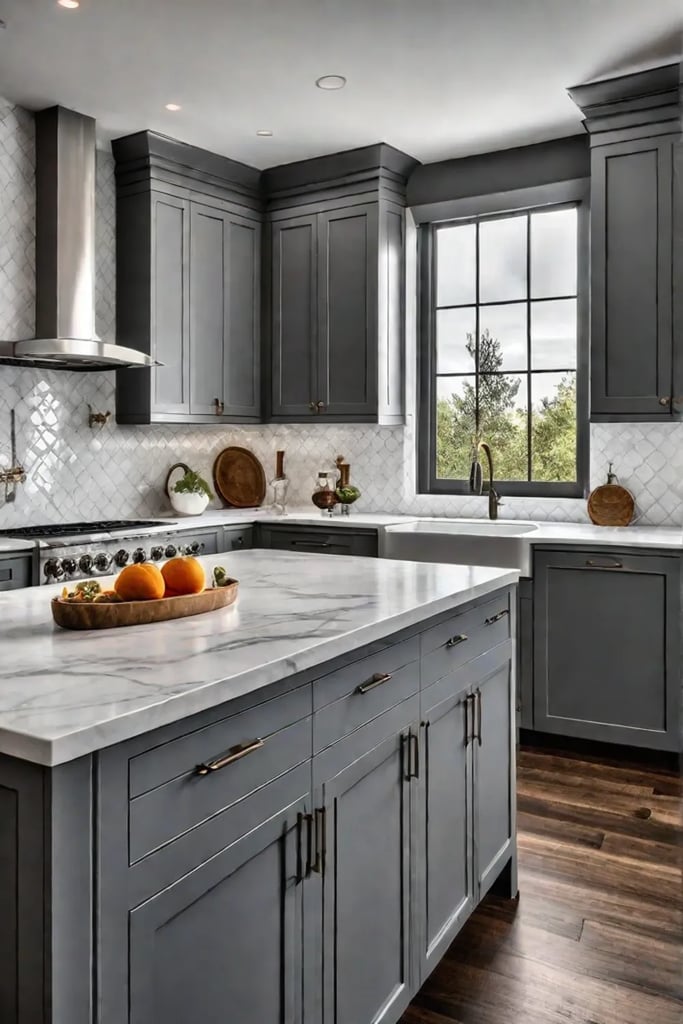 Bright kitchen cozy atmosphere