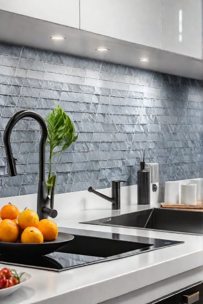 Budgetfriendly kitchen backsplash materials