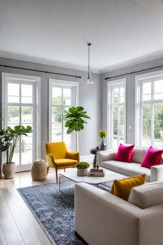 Budgetfriendly ways to brighten up a small living room
