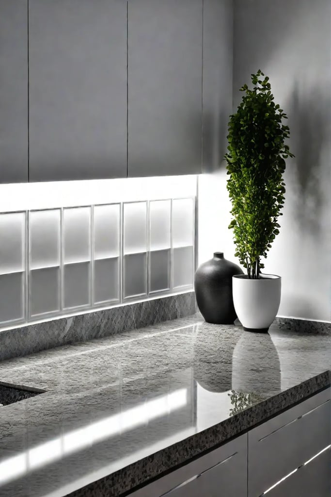 Exploring different backsplash options