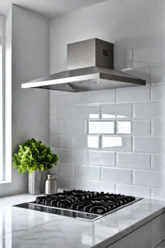 Lightfilled kitchen airy atmosphere